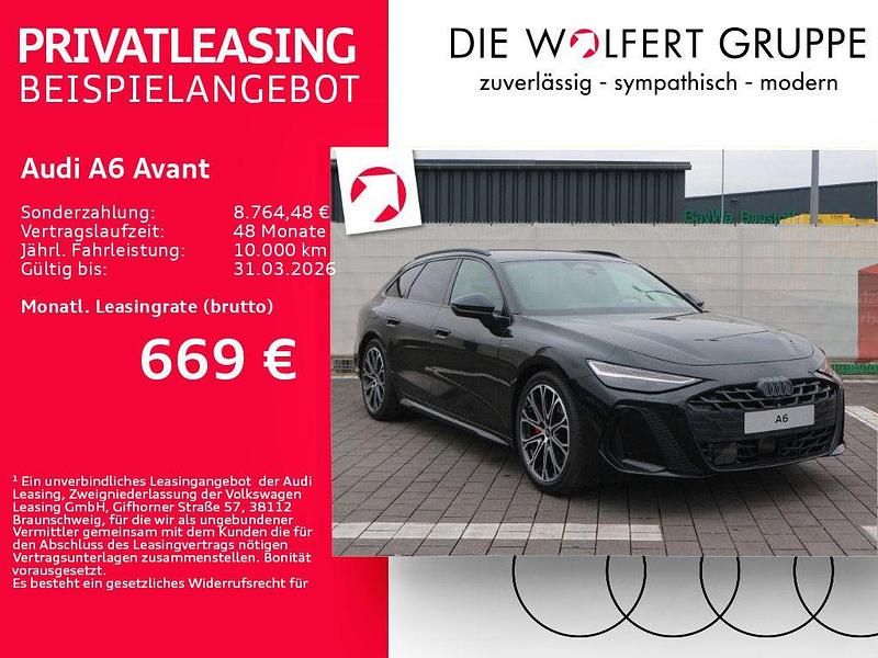 Neu Audi A6 S-Line 367 PS (269 kW) 2025 Daytonagrau perleffekt Kombi