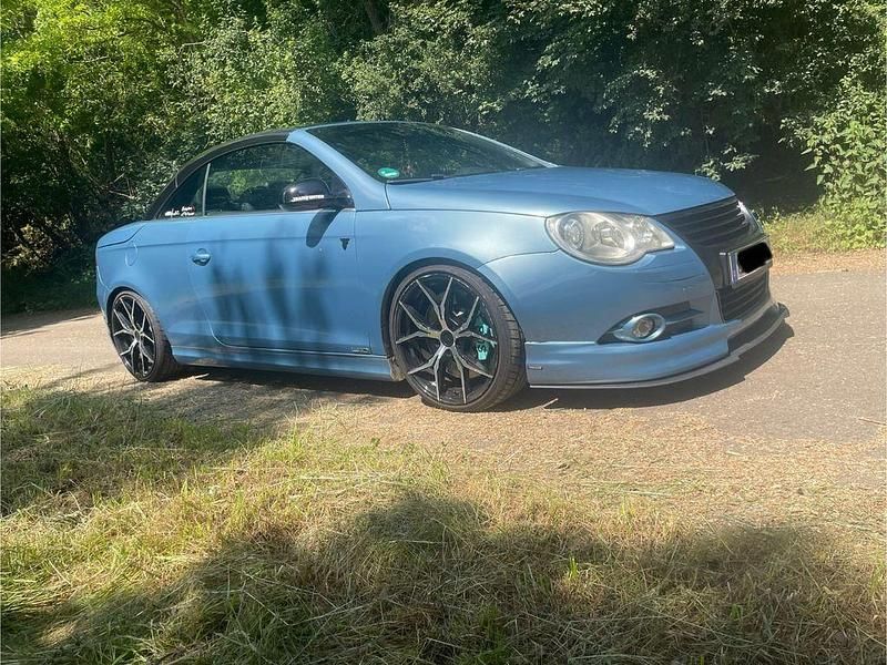 Gebraucht VW Eos 200 PS (147 kW) 2006 Blau Cabrio