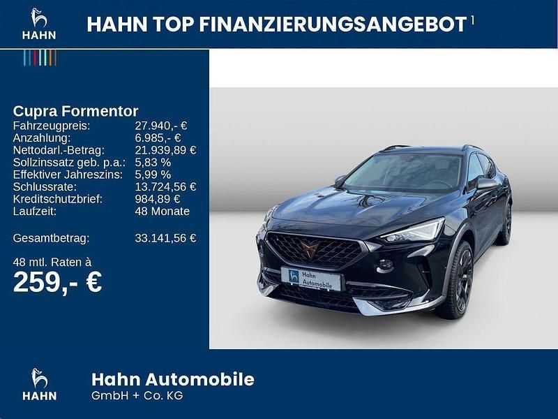 Gebraucht Cupra Formentor 150 PS (110 kW) 2023 Mitternachtsschwarz SUV