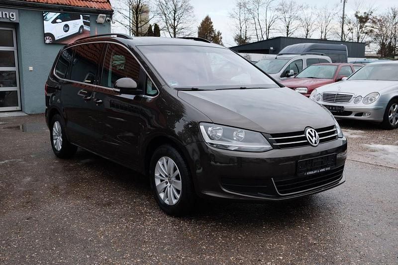Gebraucht VW Sharan Comfortline 200 PS (147 kW) 2014 Schwarz Van / Kleinbus