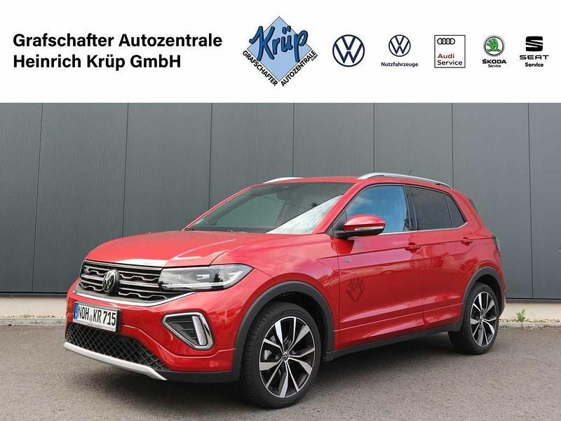 Rot Gebraucht 2024 VW T-Cross R-line SUV | 33.450 € (Teuer) - Bild 1/3