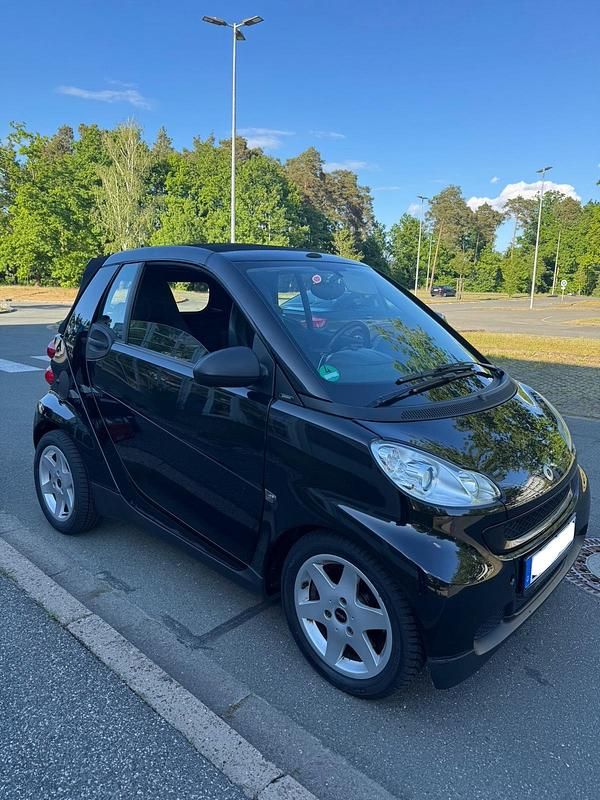 Schwarz Gebraucht 2009 Smart ForTwo Coupé Kleinwagen | 3.599 € (Etwas zu teuer) - Bild 1/4