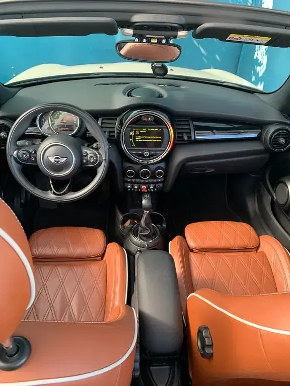 Gebraucht Mini Cooper D Cabriolet 116 PS (85 kW) 2017 Weiß Cabrio
