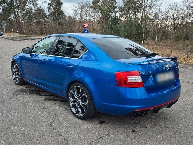 Gebraucht Skoda Octavia RS 220 PS (161 kW) 2014 Blau Kleinwagen