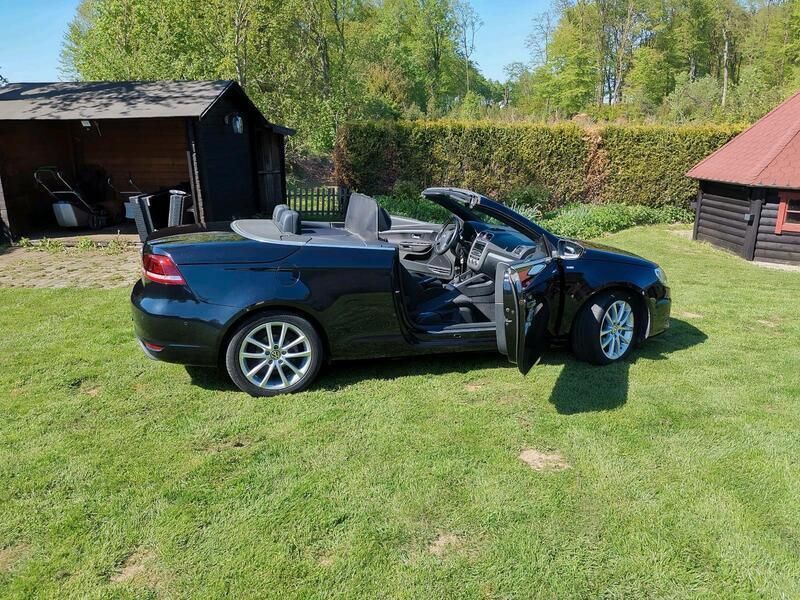 Schwarz Gebraucht 2014 VW Eos Cup Cabrio | 12.200 € (Fairer Preis) - Bild 1/4