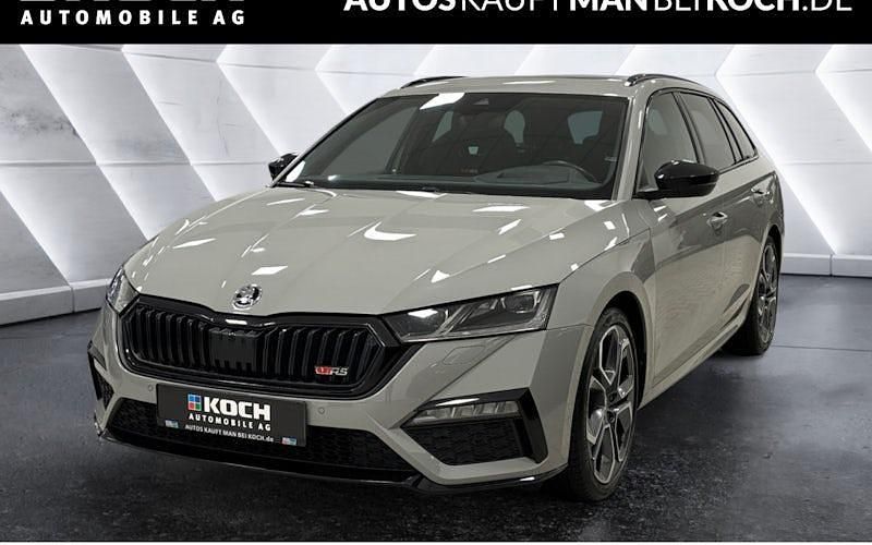 Stahlgrau Gebraucht 2021 Skoda Octavia RS Kombi | 30.490 € (Fairer Preis) - Bild 1/4