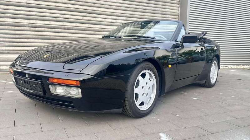 Schwarz Gebraucht 1991 Porsche 944 S2 Cabrio | 26.950 € - Bild 1/4