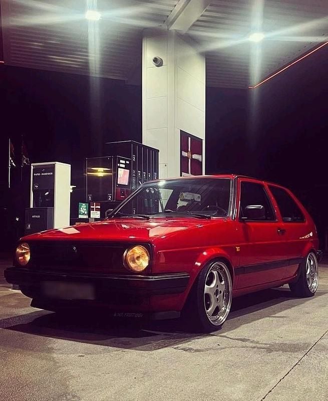 Rot Gebraucht 1991 VW Golf II Kleinwagen | 5.500 € - Bild 1/4