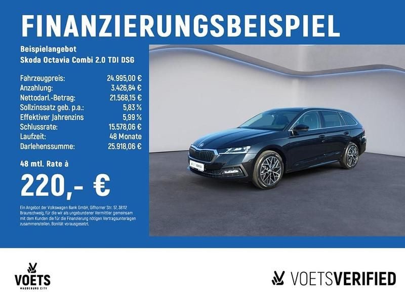 Second-hand Skoda Octavia Style 150 CP (110 kW) 2023 Negru Break