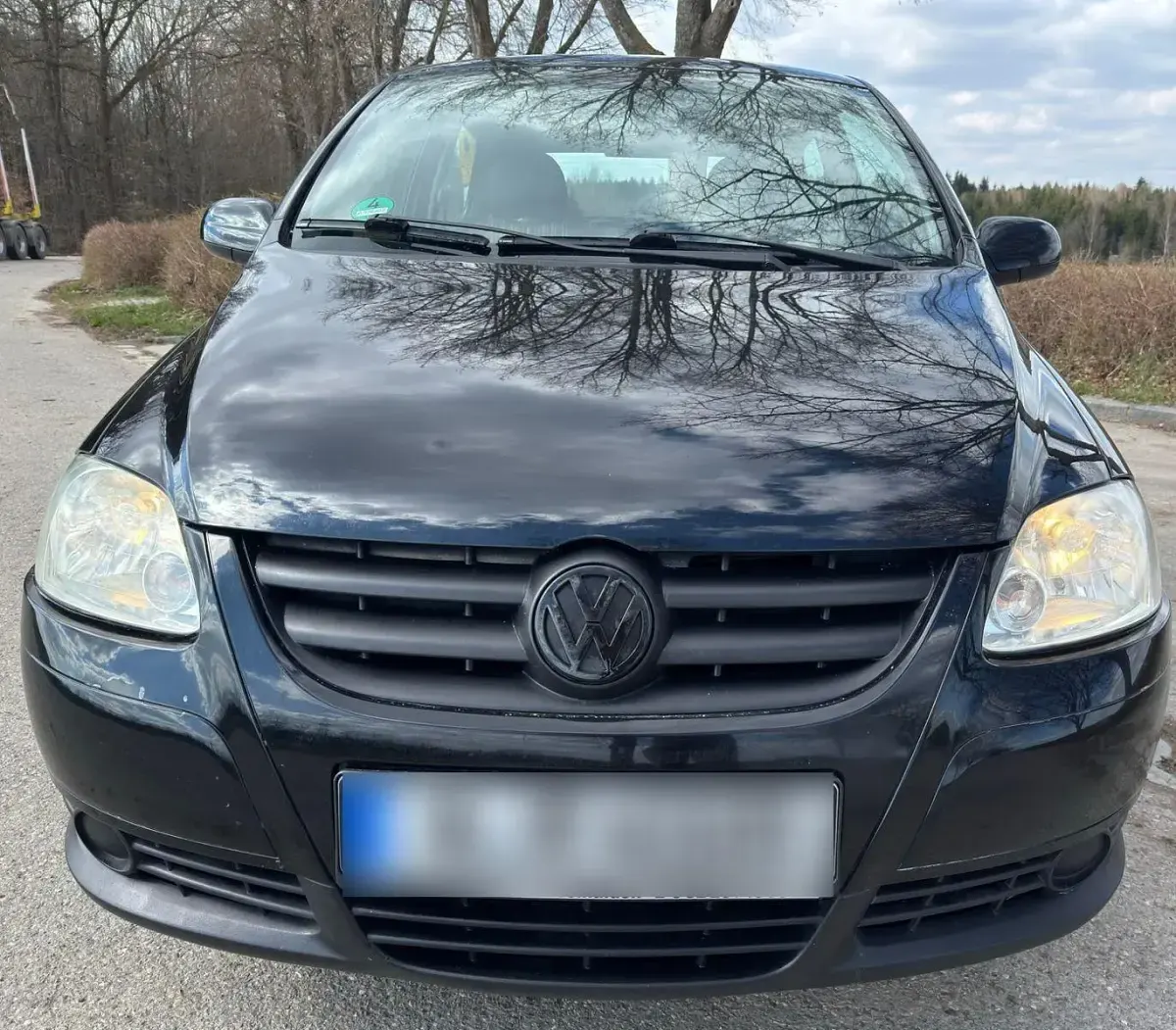 Second-hand VW Fox 60 CP (44 kW) 2007 Negru Hatchback