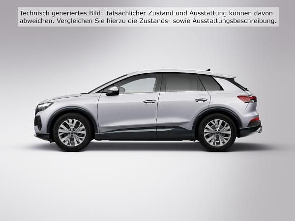 Gebraucht Audi Q4 e-tron Ambiente 210 kW (286 PS) 2025 Silber (florettsilber metallic) SUV