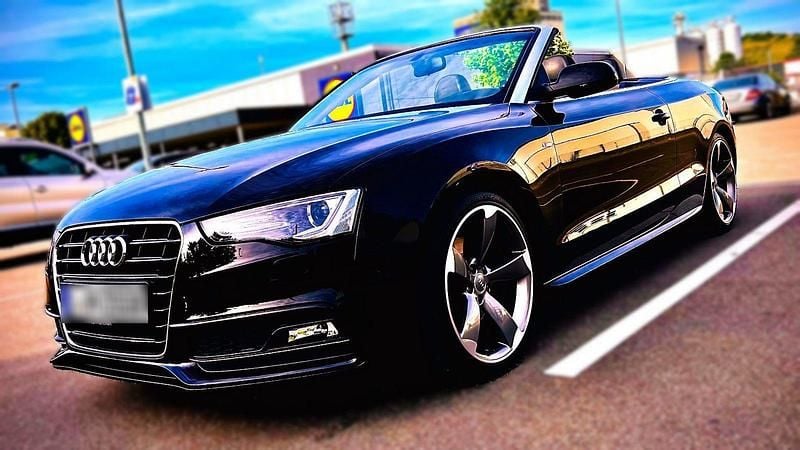 Gebraucht Audi A5 Cabriolet S-Line 224 PS (164 kW) 2014 Schwarz Cabrio
