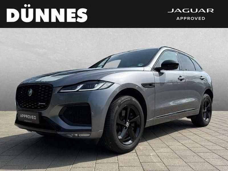 Grau (eiger grey) Gebraucht 2023 Jaguar F-Pace R-Dynamic SUV | 61.900 € - Bild 1/4