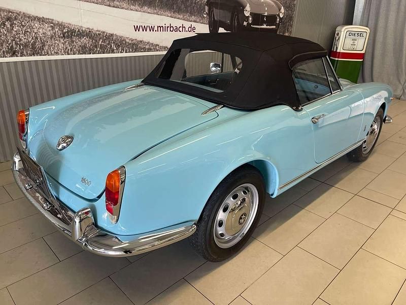 Gebraucht Alfa Romeo Giulia 88 PS (64 kW) 1965 Celeste Cabrio