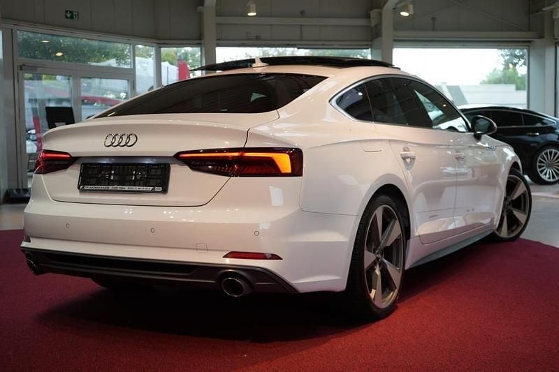 Gebraucht Audi A5 Sportback S-Line 190 PS (139 kW) 2019 Weiß Kleinwagen