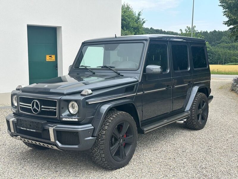 Grau Gebraucht 2015 Mercedes G63 AMG AMG SUV | 91.500 € (Teuer) - Bild 1/4