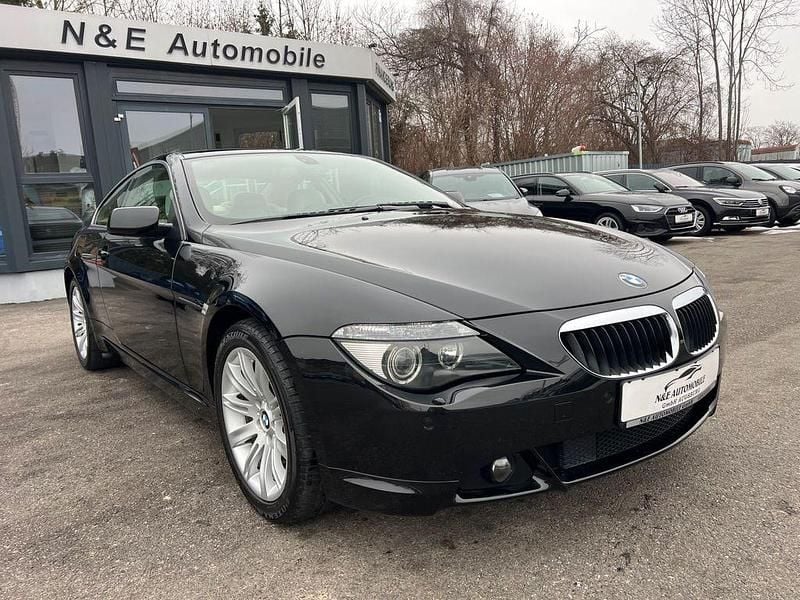 Schwarz Gebraucht 2007 BMW 630 Sport Line Coupé | 14.990 € (Superpreis) - Bild 1/4