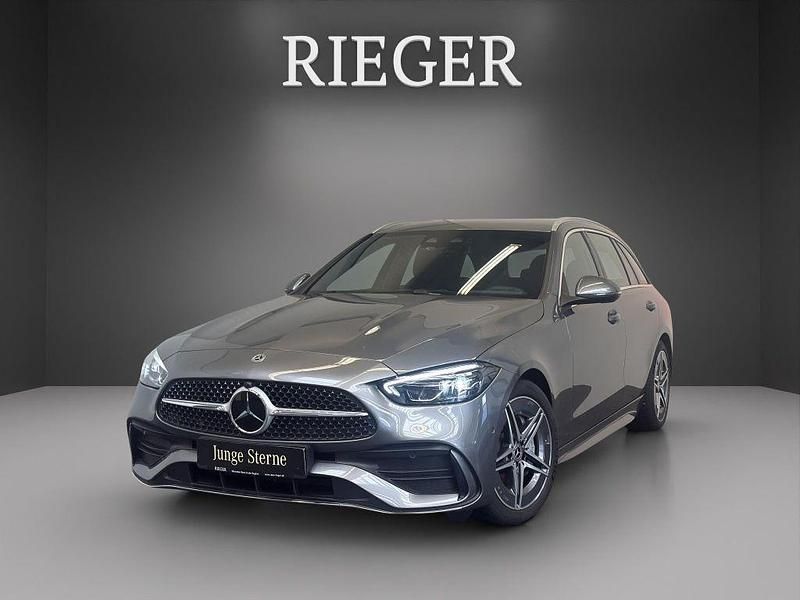 Grey metallic Gebraucht 2024 Mercedes C220 AMG Kombi | 40.590 € (Fairer Preis) - Bild 1/4