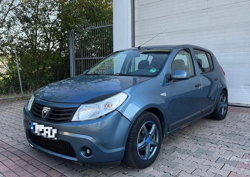 Blau Gebraucht 2009 Dacia Sandero Kleinwagen | 900 € (Guter Preis) - Bild 1/4