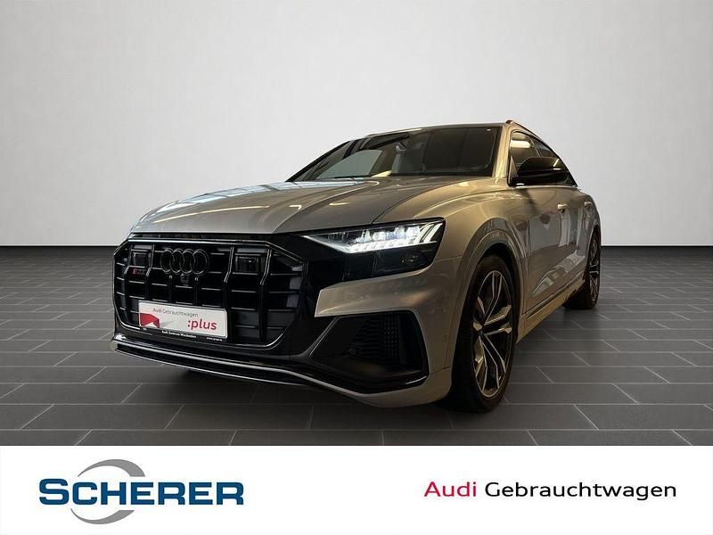 Florettsilber metallic (metallic) Gebraucht 2022 Audi SQ8 Advanced Plus SUV | 77.440 € (Fairer Preis) - Bild 1/4