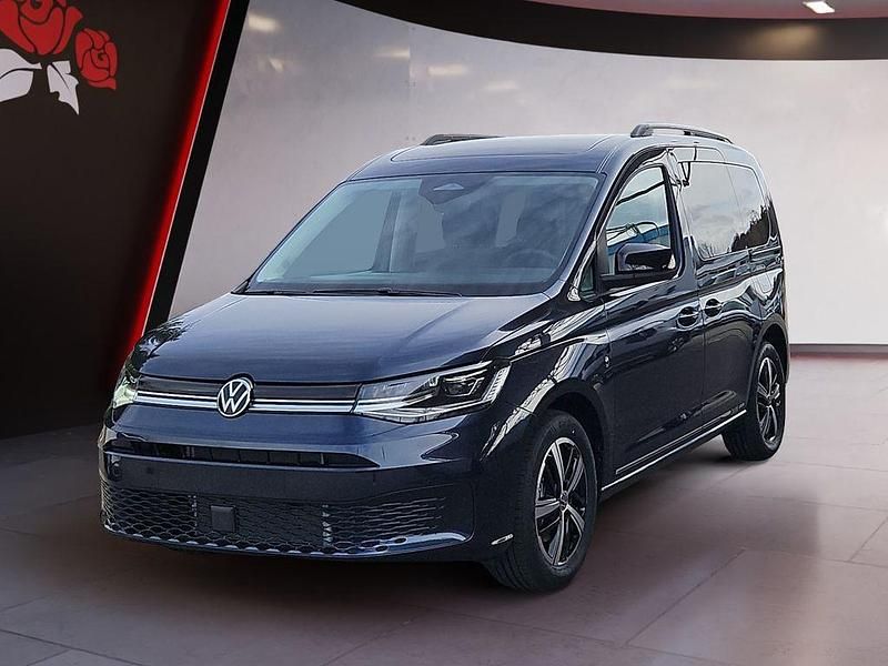 Neu VW Caddy Dark Label 116 PS (85 kW) 2026 Starlight blue metallic Van / Kleinbus