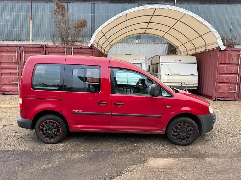 Gebraucht VW Caddy Life 2010 Rot Van / Kleinbus