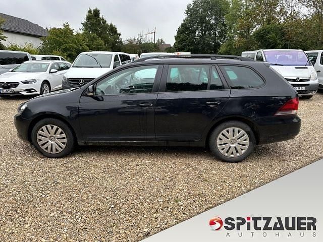 Gebraucht VW Golf VI Trendline 105 PS (77 kW) 2012 Schwarz Kleinwagen