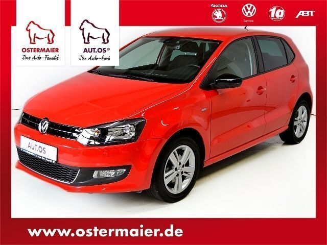 Gebraucht VW Polo Match 90 PS (66 kW) 2012 Rot Limousine