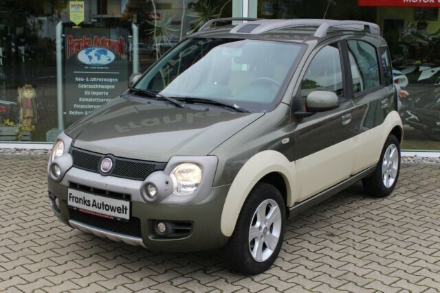 Gebraucht Fiat Panda 4x4 Cross 75 PS (55 kW) 2011 Grün metallic Kleinwagen