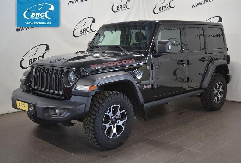 Schwarz Gebraucht 2020 Jeep Wrangler Rubicon SUV | 34.900 € (Superpreis) - Bild 1/4