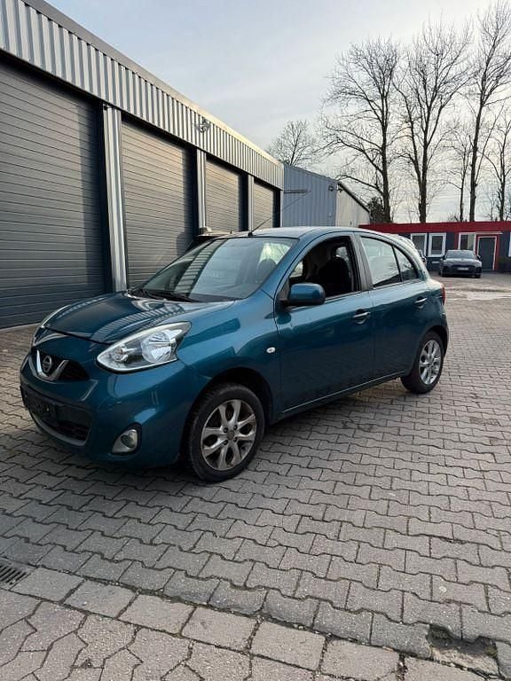 Gebraucht Nissan Micra 58 PS (42 kW) 2015 Blau Kleinwagen
