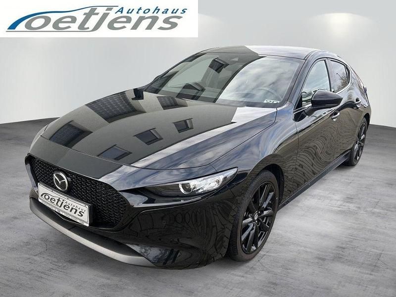 Schwarz Gebraucht 2023 Mazda 3 Homura-Line Limousine | 23.980 € (Guter Preis) - Bild 1/4