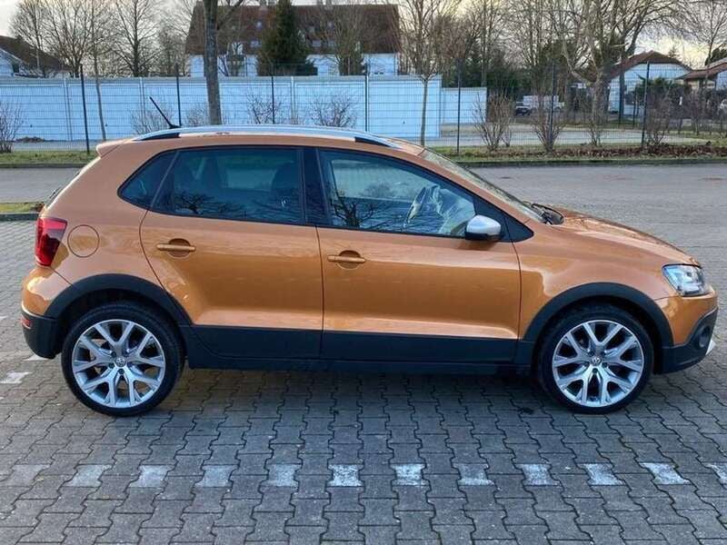 Orange Gebraucht 2014 VW Polo Cross Kleinwagen | 7.000 € (Superpreis) - Bild 1/4