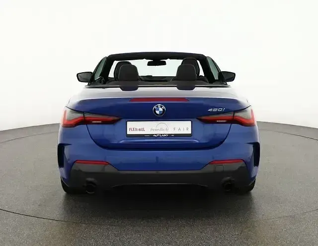 Gebraucht BMW 420 Cabriolet M Sport 184 PS (135 kW) 2023 Blau Cabrio