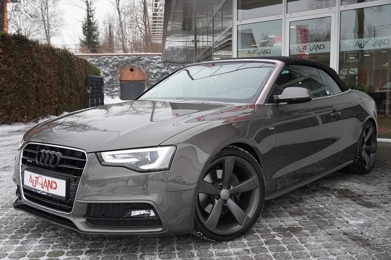 Grau Gebraucht 2014 Audi A5 Cabrio | 21.990 € - Bild 1/4