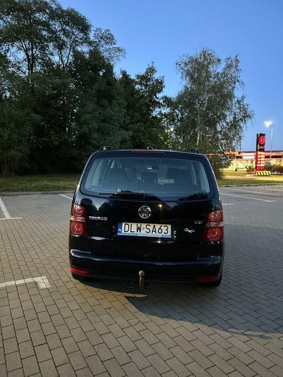 Gebraucht VW Touran Highline 140 PS (102 kW) 2007 Schwarz Van / Kleinbus