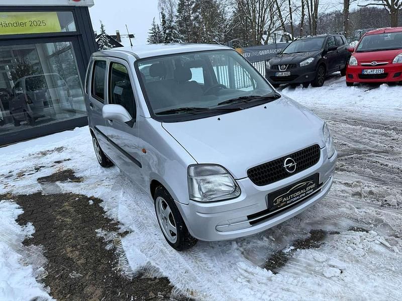 Gebraucht Opel Agila Basis 75 PS (55 kW) 2002 Grau Kleinwagen