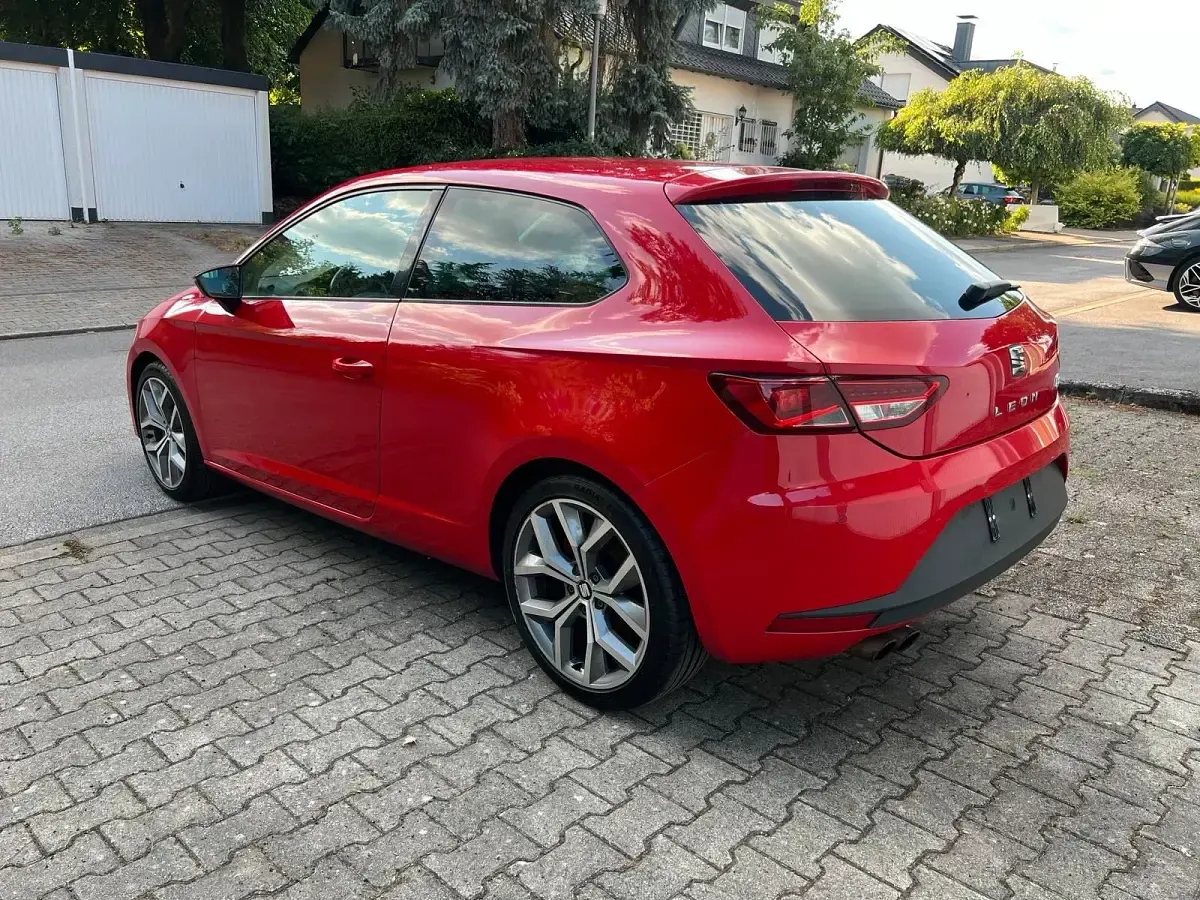 Gebraucht Seat Leon SC FR 122 PS (89 kW) 2013 Rot Kleinwagen
