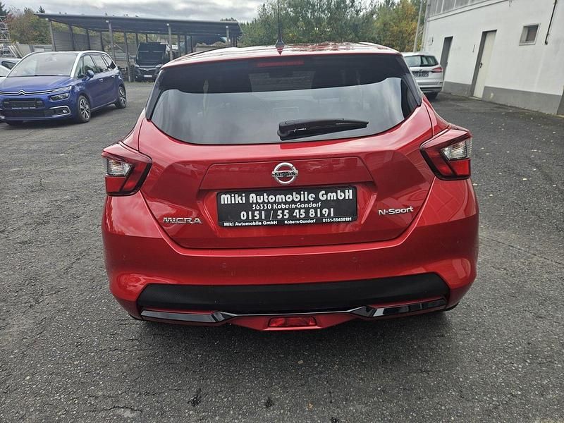 Gebraucht Nissan Micra 92 PS (67 kW) 2021 Rot Kleinwagen