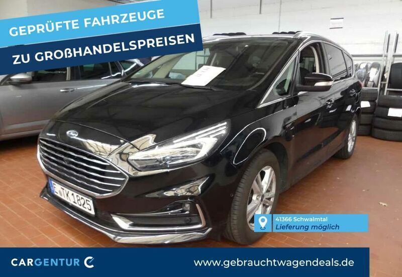 Schwarz Gebraucht 2020 Ford S-MAX Titanium Van / Kleinbus | 15.797 € (Superpreis) - Bild 1/2