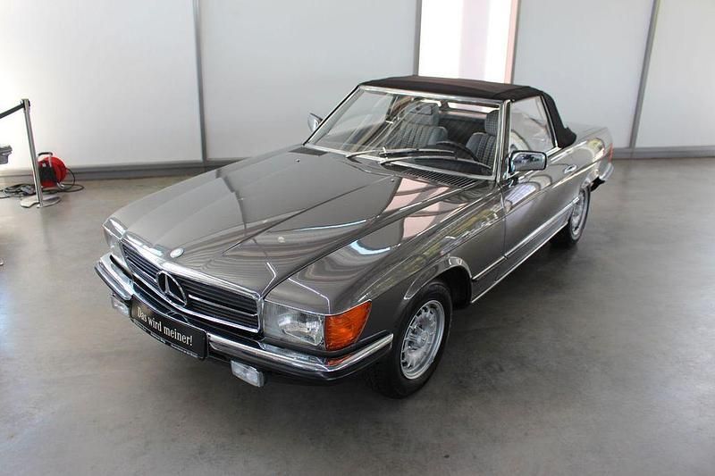 Grau Gebraucht 1982 Mercedes SL280 Cabrio | 34.690 € - Bild 1/4