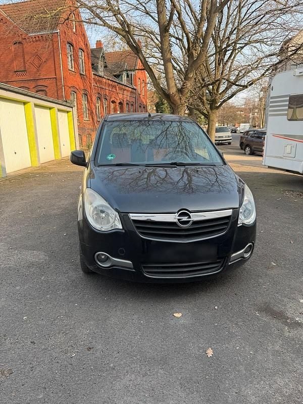 Gebraucht Opel Agila 86 PS (63 kW) 2008 Schwarz Kleinwagen