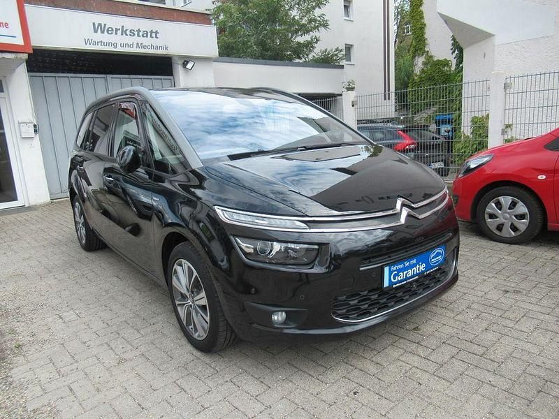 Schwarz Gebraucht 2016 Citroën Grand C4 Picasso Exclusive Van / Kleinbus | 11.499 € (Fairer Preis) - Bild 1/4