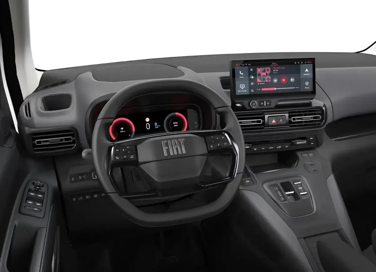 Neu Fiat Qubo La Prima 131 PS (96 kW) 2026 Gelato weiss Van / Kleinbus