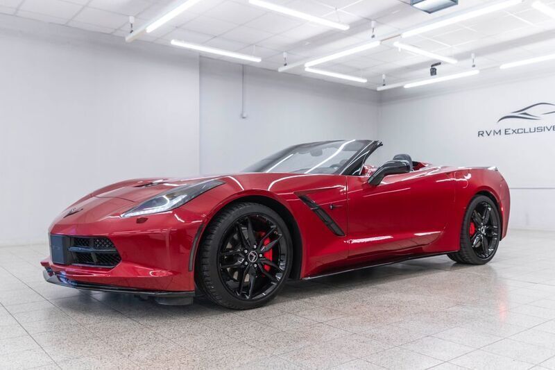 Rot Gebraucht 2015 Corvette Stingray Cabrio | 48.500 € - Bild 1/4