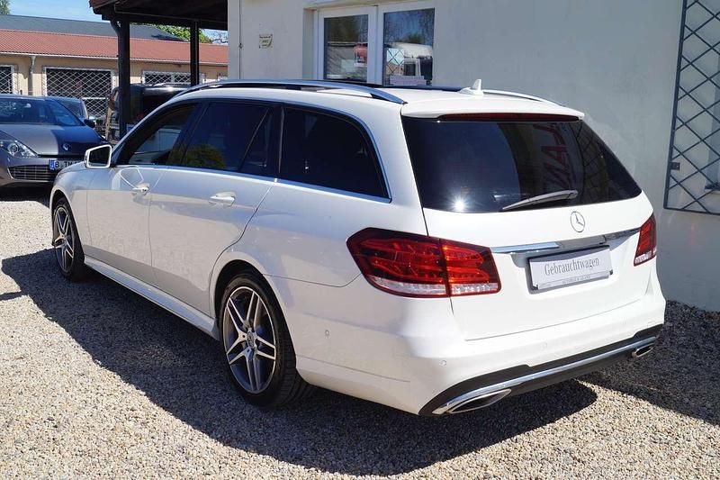Gebraucht Mercedes E350 AMG 258 PS (189 kW) 2016 Diamantweiss Kombi