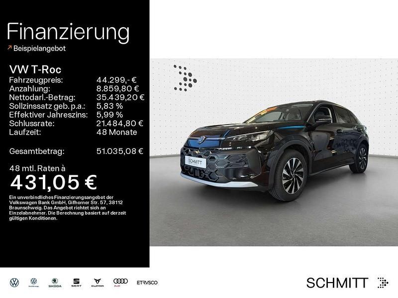 Neu VW T-Roc Style 150 PS (110 kW) 2026 Grenadillschwarz metallic SUV