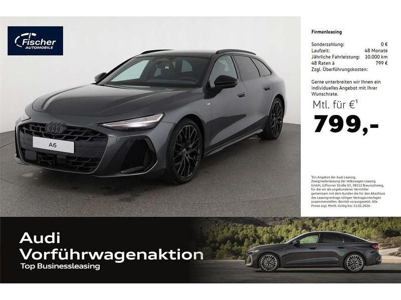 Grau Gebraucht 2025 Audi A6 S-Line Kombi | 72.980 € (Teuer) - Bild 1/4