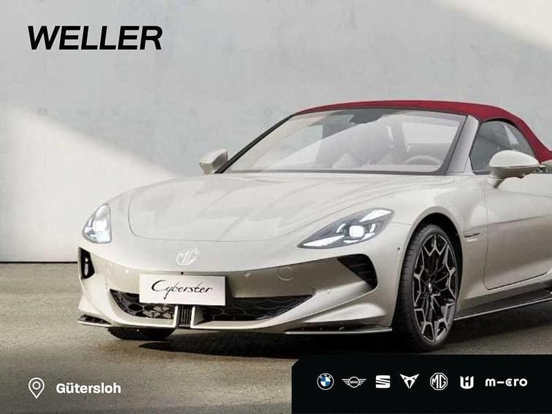 Neu MG Cyberster 250 kW (340 PS) 2025 Silber Cabrio