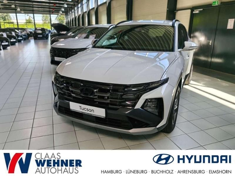 Weiss Neu 2025 Hyundai Tucson Trend SUV | 33.490 € (Superpreis) - Bild 1/4